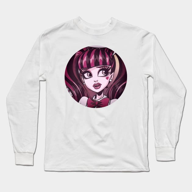 Draculaura Long Sleeve T-Shirt by VinylPatch